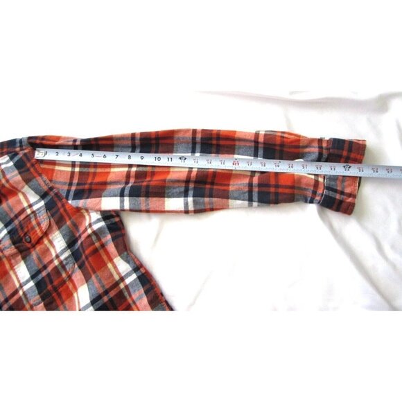 Men's Sonoma Modern Fit Plaid Button Up Cotton Long Sleeve Shirt Sz XXL (MT168) - Picture 6 of 8